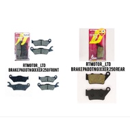 SUZUKI GIXXER250 GIXXER 250 BRAKE PAD DAYTONA FRONT AND REAR BLACK