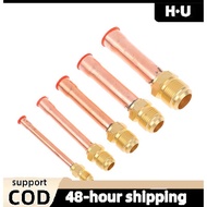 [H·U] 45 Degree SAE Flare Connector With Copper Tube Brass Fitting Connector PH