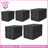 [Lovoski] Dog Cage Cover Universal Dustproof Foldable Waterproof Heavy Duty Portable Cat Cage Cover 