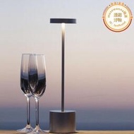 ambientec觸摸檯燈便捷充電金屬輕奢床頭飯廳酒吧氛圍感桌燈