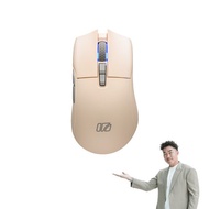 預購 irocks M31R 藍芽 無線 三模 光學 電競滑鼠 - 奶茶棕