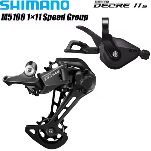 SHIMANO DEORE M5100 1x11Speed Groupset SL-M5100-R Right Shifter RD-M5100 SGS RD-M5120 Rear Derailleu