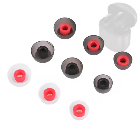 6Pcs Silicone Ear Tips for Xiaomi Redmi Buds 3 Pro TWS Eartips for Redmi Airdots 3 Pro Earbuds Tips 