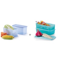 Tupperware Double So Fresh Rectangular (2) 3.1L / So Fresh Rectangular (2) 1.4L