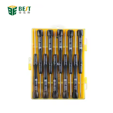 10 in 1 Precision Screwdriver Set P2 P5 Pentalobe Y2.5 Tri Wing PH00 PH000 T3 T4 T5 T6 Slotted for M