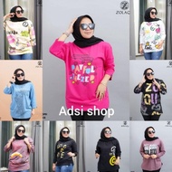 Kaos Zolaqu Oversize Original/Zolaqu Original Terbaru/Kaos Wanita