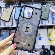 Uag เคสโทรศัพท์มือถือแบบใส ผิวด้าน กันกระแทก มีแม่เหล็ก สําหรับ IPhone17pro Max 17pro 17 16pro Max 1