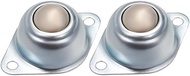 MAODOXIANG Casters Ball Caster Wheels Ball Transfer Units CY-15A Steel CY-25A Nylon Flange Mounted 1