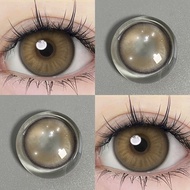 【0.00~-6.00】Magister Contact Lens 美瞳  1Pair Colored  Contacts Lenses with Power Big Eyes 14.5mm Soft