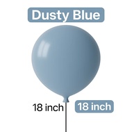 18 Inch Rerto ICE BLUE/ DUSTY Blue Color balloon for party & DND shop