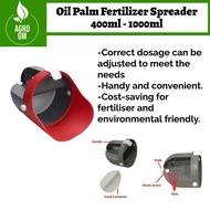 Skope Tabur Baja Adjustable Fertilizer Spreader Scope for Palm Oil agriculture tool/ Bekas tabur Baj