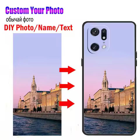 Customized Phone Cases For OPPO Find X5 Pro X3 Lite X2 Neo DIY Personalised Photo Cover For OPPO A94
