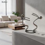 Bothyi Single Vino Bottle Holder Metal Tabletop Vino Deer Wine Rack