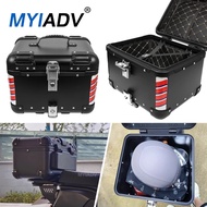 Universal 40L 45L Aluminum Box Motorcycle Tail Top Case For BMW R1200GS R1250GS F850GS For Honda For