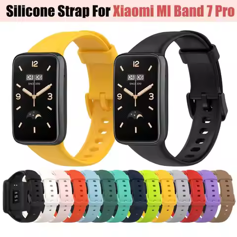 Strap For Xiaomi Mi Band 7 Pro Silicone Replacement Wristband Smart Watch Bracelet For Mi Band 7 Pro