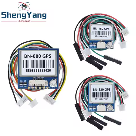 BN220 BN180 BN-880 TZT 3.0V-5.0V TTL level Module TZT Dual Mode Module Antenna Built in FLASH BN-220