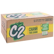 C2 tea lemon and apple flavor box 24 bottles × 360ml