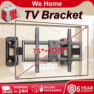 TV Bracket TV Wall Mount Bracket 75"-120" Universal TV Stand Full Motion Adjustable Full Screws