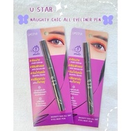 ￼ของแท้❗️Ustar Naughty Chic All Day Eyeliner Pen 1g เส้นคม
