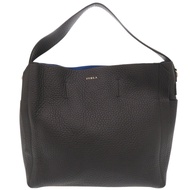 Furla Capriccio 黑色單肩皮革包，成色極佳，黑色，1610 [二手] Furla