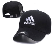 Official Adidasหมวก Baseball Cap Cap Adidasหมวก Embroidered Buckle 100% Cotton Fashion Men's Women's Hat