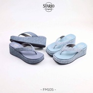 Stario Shoes-FM105 Height 2.5 Inches Chubby Feet +1 ️Women's Health Premium Material Soft Light Comf