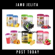 JAMU JELITA PINKY PLUS WHITE FIBER LADY WHITE LEMON CURVE PUTIH MULUS 400GM