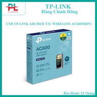USB TPLINK ARCHER T2U WIRELESS AC600MBPS - GENUINE PRODUCTS - 24TH WARRANTY