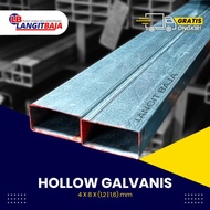 BESI HOLLOW GALVANIS 4 X 8