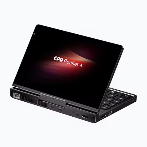 New 2025 version! GPD Pocket 4 8.8-inch AMD AI 9 HX 370 64GB RAM 2TB NVMe 2.5K resolution 144Hz refr