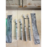 V6 Retractable Rod comes in 3 colors: Black, White, wood grain. Need Sizes 1m8 - 2m1 - 2m4 - 2m7