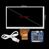 dgh 6.5 Inch 800*480 LCD Display Screen Monitor Driver Control Board Mini HDMI-Compatible For Lattep