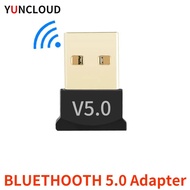 USB Bluetooth Adapter BT 5.0 USB Wireless Receptor Bluetooth Speaker File Receiver Transmitter Dongle Laptop Earphone BLE Sender