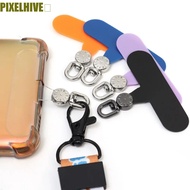 PIXELHIVE​ Phone Lanyard Gasket, 360° Rotatable Hanging Cord Metal Phone Patch, Durable TPR Durable 