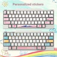 HHKB Keyboard Sticker Button Sticker Cartoon Shortcut Function Customized Decoration Contrast Color