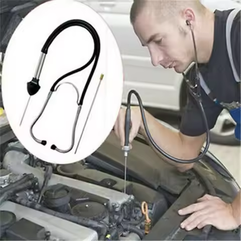 1pc Auto Cylinder Stethoscope, Mechanics Stethoscope Car Engine Block Diagnostic Automotive Engine H