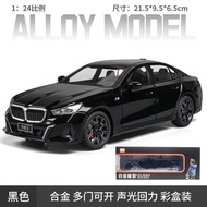 Xinao 1/24 BMW 5 Series Alloy Car Model Pull Back Sound Light Toy Car Simulation Car Children Gift