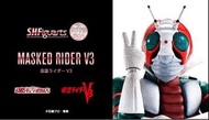 全新日版真骨雕 Kamen Rider V3 SH Figuarts Masked Rider V3 Action Figure