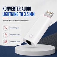 IPHONE HiFi DAC 3.5mm Lightning to Jack Audio Converter Headset Adapter for iPadiphone