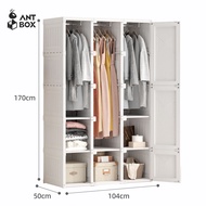 ANTBOX [สินค้าใหม่⚡️] ตู้เสื้อผ้าเอนกประสงค์ 6- 15 ช่อง ติดตั้งง่าย ดีไซน์ ทันสมัย มินิมอล เหมาะกับก