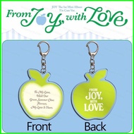G2P Red Velvet Joy Acrylic Keychain First Mini Album From JOY With Love Pendant Stars Accessories P2