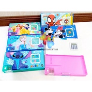 Magnetic pencil case 2 doors calculator JUMBO size / Magnetic pencil case JUMBO size calculator