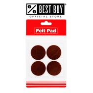 Felt Pad Brown 4's Round - Home & Office Supplies