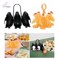 [Freneci] Egg Holder Practical Egg Boiler Rack Boiled Egg Cooker 6 Egg Capacity for Fridge Storage D