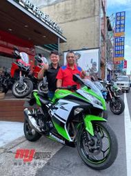 賀交車!【敏傑重車-圓夢小曾】恭喜 余大哥 入主川崎Kawasaki NINJA300忍三