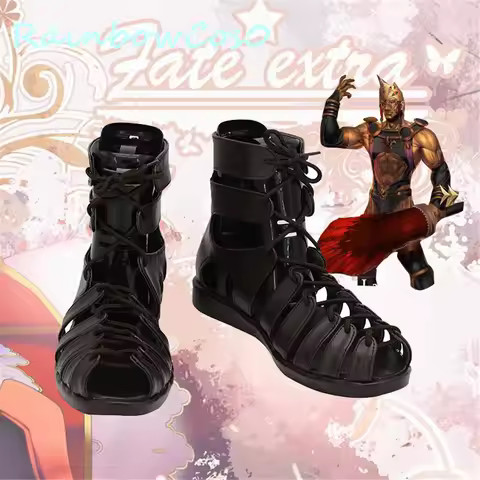 FGO Fate Grand Order Romulus Roman Soldier Cosplay Shoes Boots Rainbowcos0 Game Christmas Anime Hall
