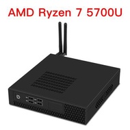 AMD Ryzen 7 5700U Mini PC Windows 11 Pro DDR4 NVME SSD PCIE 3.0 Wifi6 BT5.0 HD VGA Desktop MINI PC Gamer Computer