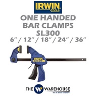 Irwin One Handed Bar Clamps SL300 6" 12" 18" 24" 36"