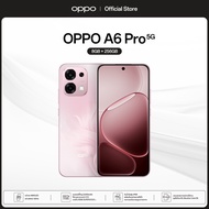 [New]OPPO A6 Pro 5G (8+256G) โทรศัพท์มือถือทนทาน กันน้ำ/กันฝุ่น IP69กล้อง 50 MPชาร์จไว 80Wแบตเตอรี่ข