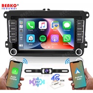 REAKOSOUND 2 Din Android Car Radio GPS For VW / Volkswagen Skoda Octavia golf 5 6 touran passat B6 p